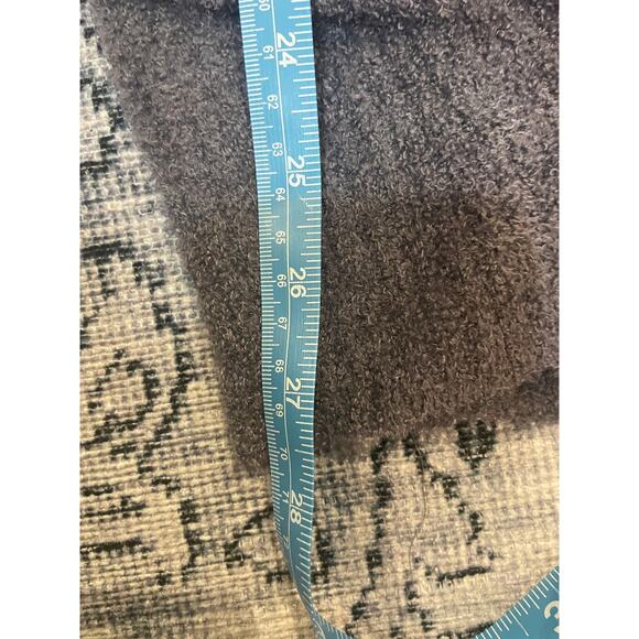 Barefoot Dreams CozyChic Light Open Front Sweater-Gray-Cozy Boucle Knit - Medium - Picture 8 of 12